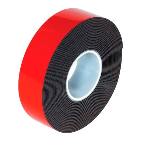 Box Packaging 3M 5952 Double Sided VHB Acrylic Foam Tape 1" x 5 Yds. 45 Mil Dark Gray VHB595201R